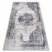 Alfombra lavable ANDRE 1187 Ornamento vintage 80x150 Gris