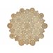 Beliani Alfombra de pelo corto GERDEK Beige