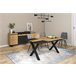 Mesa de Comedor Rústica U 167x90 Arena