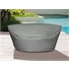 Beliani Cubierta para muebles CHUVA Gris