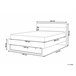 Beliani Cama con somier Terciopelo BELLOU 214x145 Verde