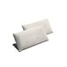 Pack 2 Almohadas Viscoelástica Soja  Ergonómicas 105x40 Blanco