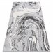 Alfombra LIRA E1686 Abstracta estructural moderna glamour 80x150 Gris