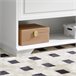 Zapatero con 2 Solapas,1 Puerta y 2 cajones FSR104-W SoBuy Blanco