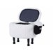 Beliani Puf animal SHEEP Blanco