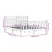 Estructura de cama 150x200 Blanco