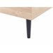 Beliani Cama con somier Poliéster IZERNORE 207x215 Gris Oscuro