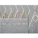 Beliani Alfombra de pelo corto KHENIFRA 160x230 Blanco/ Beige