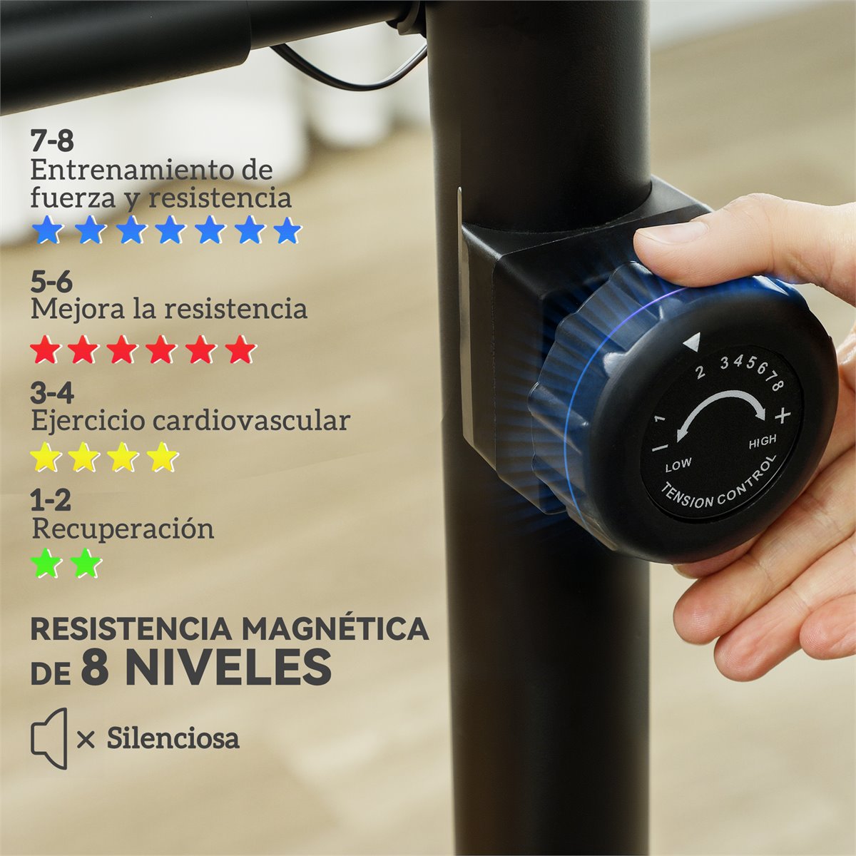 Cecotec Amazon Bicicleta EstÃ¡tica Plegable Bicicleta Estatica