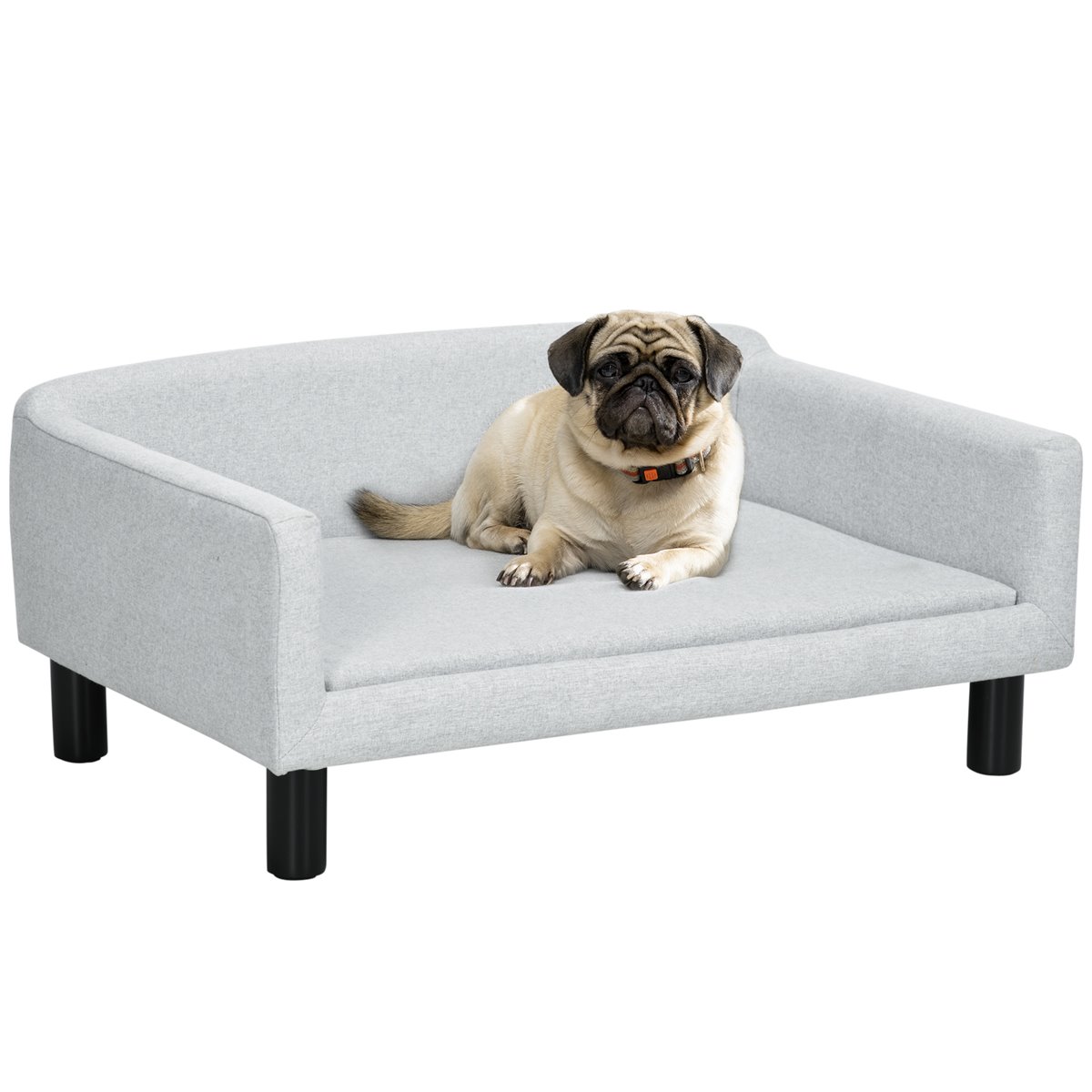 Amazon Cama Elevada Cama Hinchable Perro PawHut Sofá Para Perros