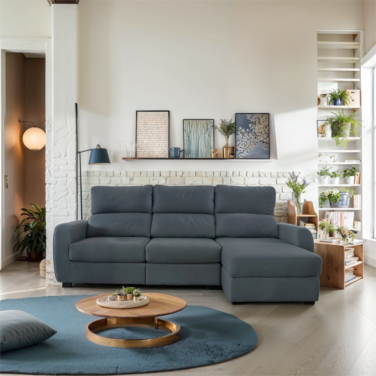 Conforama sofa chaise longue discount