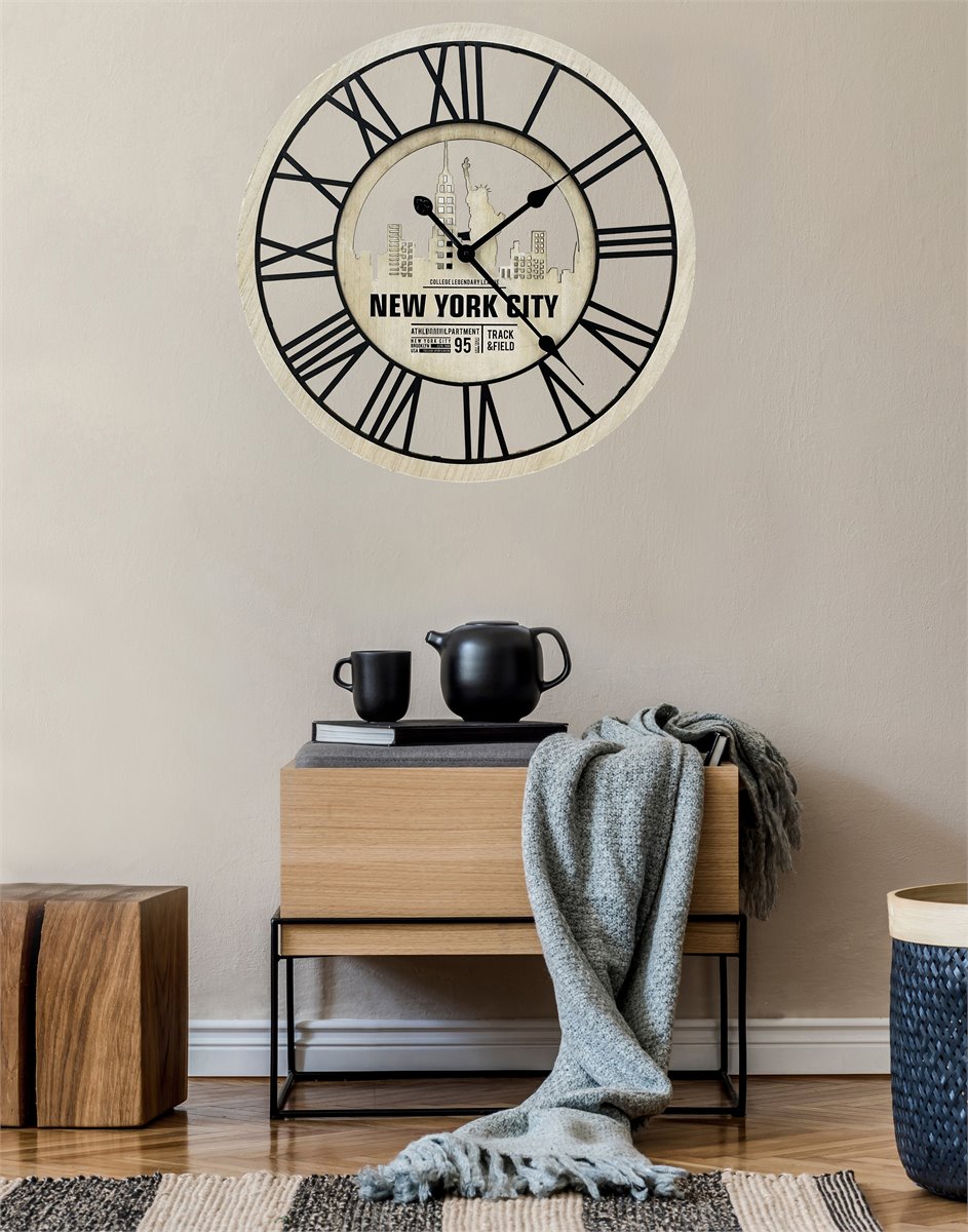 Reloj de pared ATTICUS de 60cm marca Conforama Conforama