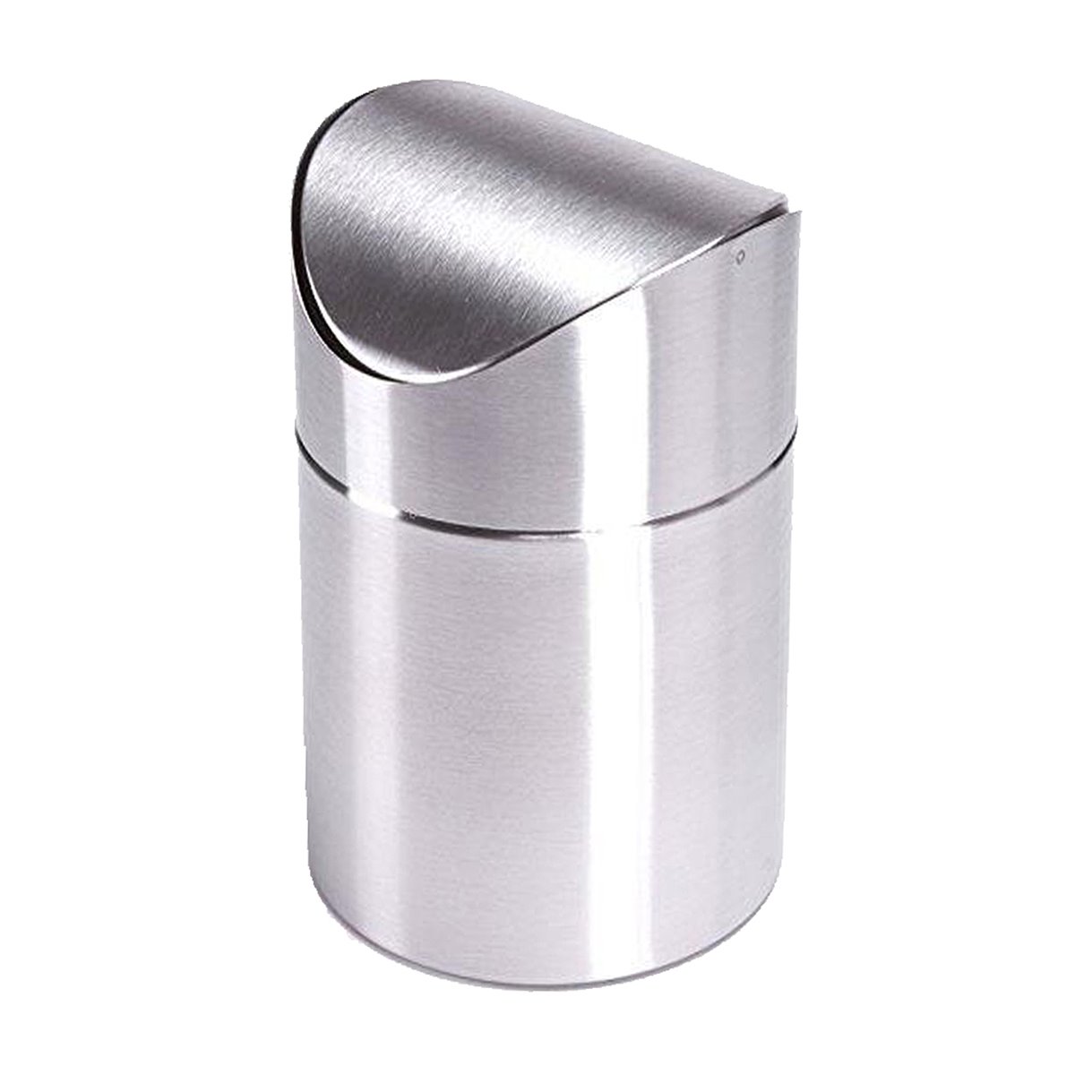 Papelera Pequeña Papelera Tacho Basura Acero Inoxidable 12 Litros